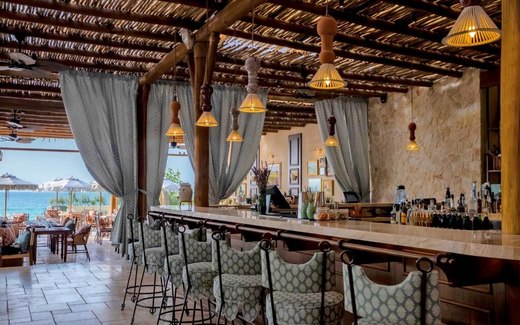Maison Mer timber pergolas by Cape Reed International at Nikki Beach Hotels & Resorts