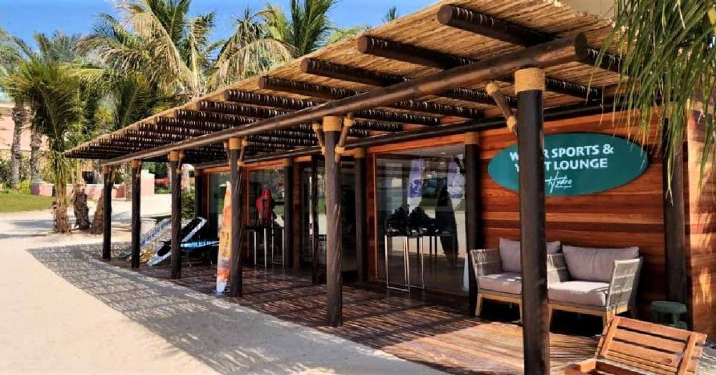 Cape Reed Timber Pergola in Dubai