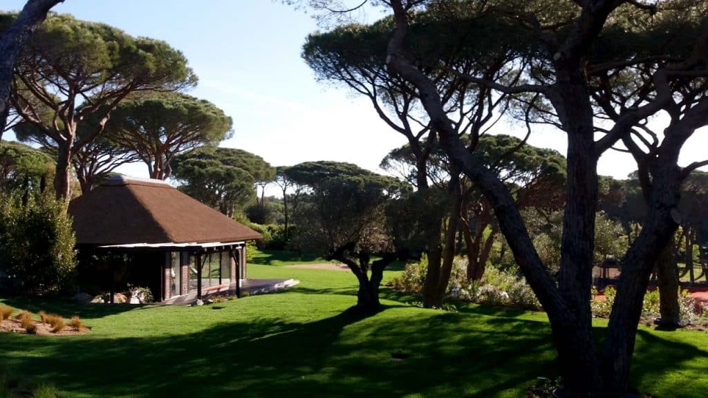 Cabana madera junco africano revestimiento tarima pergoal St Tropez Cabana madera junco africano revestimiento tarima pergoal St Tropez