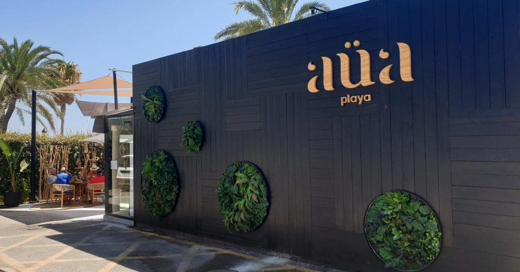 Entrada Aüa Playa, Marbella